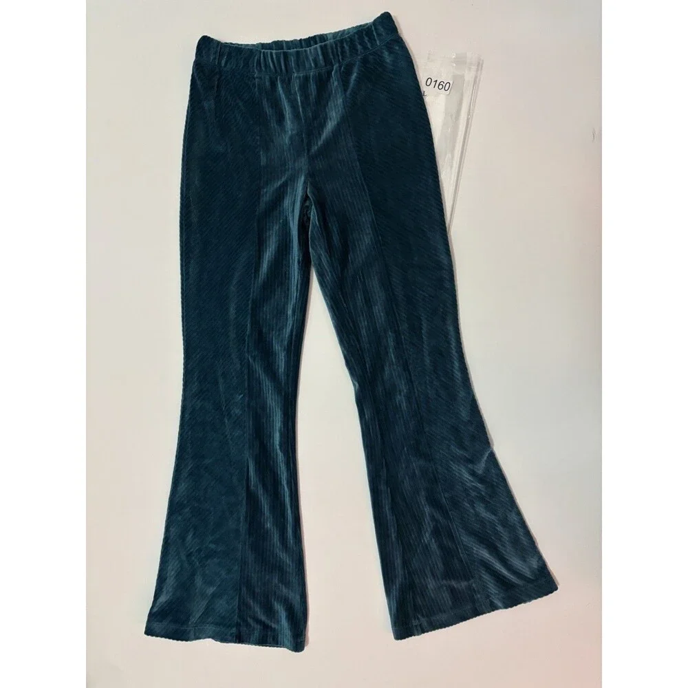 Art Class Target Velvet Flare Leg Girl's Pants Large